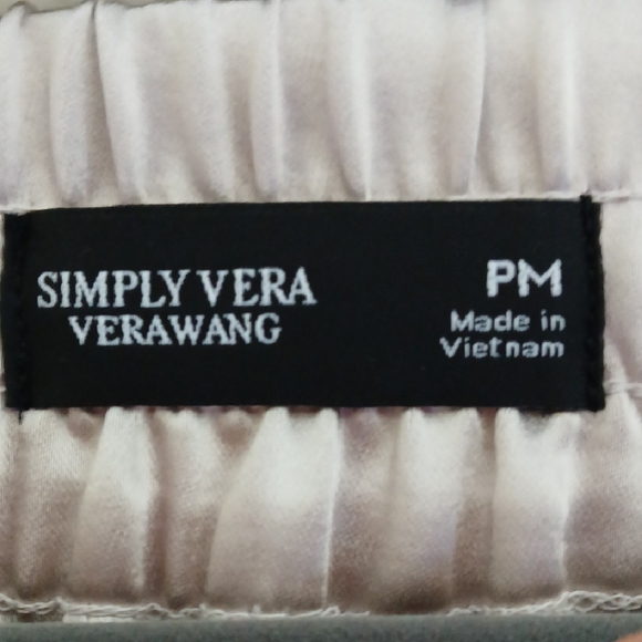 Simply Vera Vera‎ Wang Heather Gray Track Pants - Picture 2 of 11